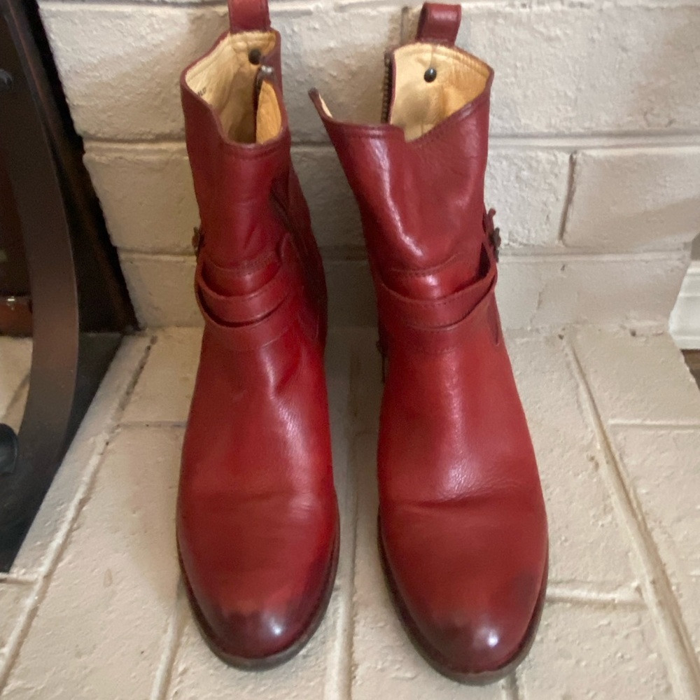 Frye leather boots womens size 9M